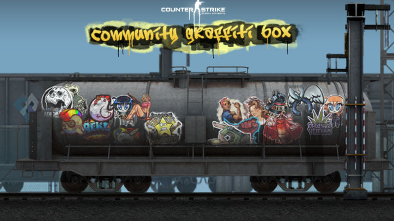 Graffiti w Counter-Strike: Global Offensive