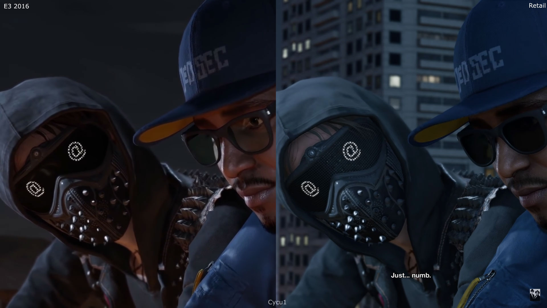 Watch Dogs 2 na PS4 – ostateczna wersja vs. E3 Demo. Porównanie grafiki