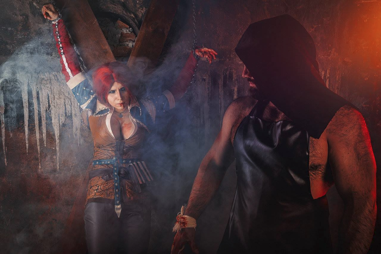 Wiedźmin 3 i tortury Triss w wersji cosplay