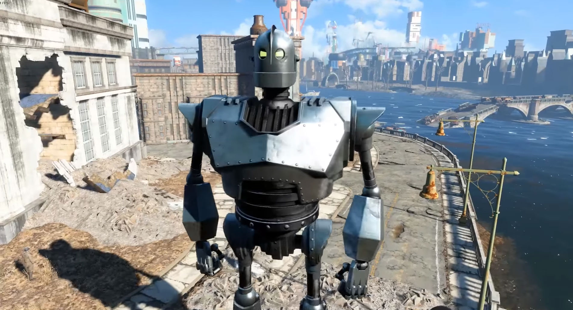 Mody do Fallout 4. Niezapomniany „Stalowy gigant” już w grze