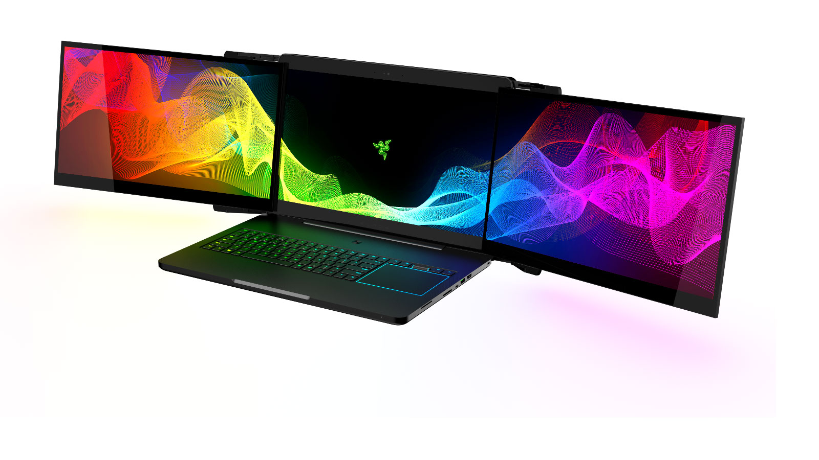 Projekt Valerie to pierwszy na świecie laptop z trzema wbudowanymi monitorami