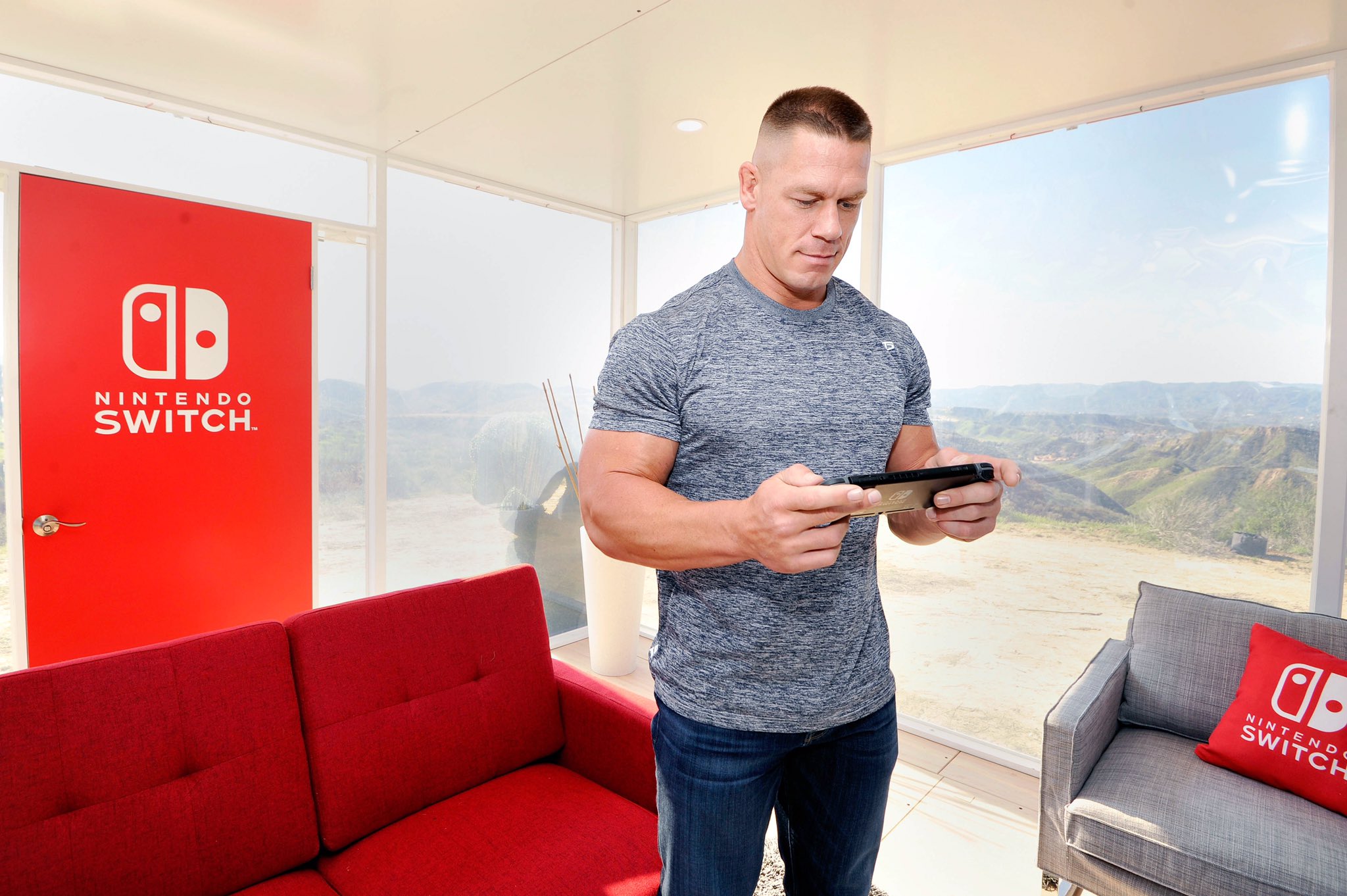 John Cena zachwycony Nintendo Switch