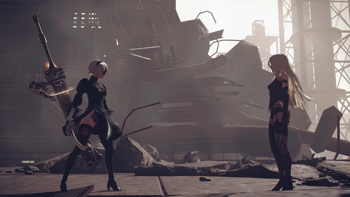 NieR: Automata – tak wygląda otwarty świat gry