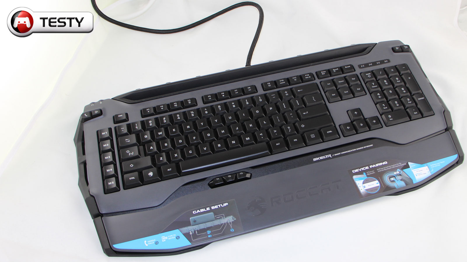 Test Roccat Skeltr. Klawiatura, która odbiera telefon