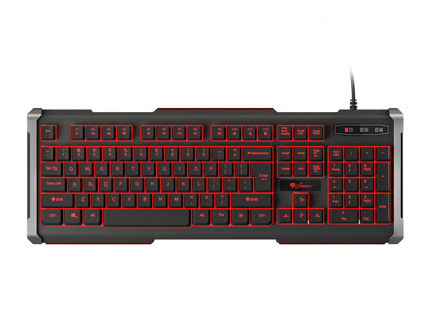 Genesis Rhod 400 – tania wodoodporna klawiatura membranowa