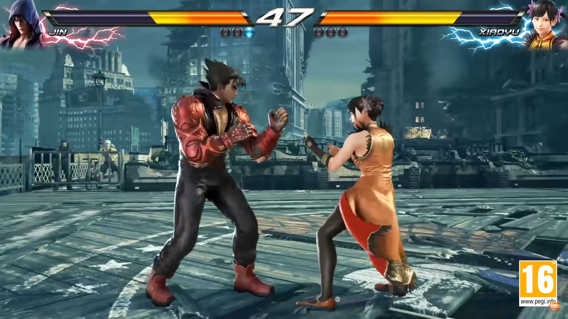 Tekken 7 – oglądajcie pełną walkę Jin vs Xiaoyu