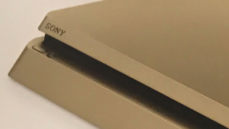 Przeciek ze złotym PlayStation 4. Wygląda odjazdowo