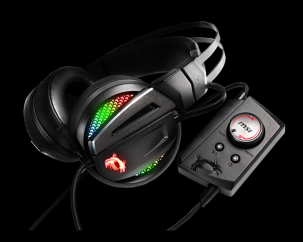 Dobre słuchawki to podstawa. Oto nowa propozycja od MSI z dźwiękiem 7.1