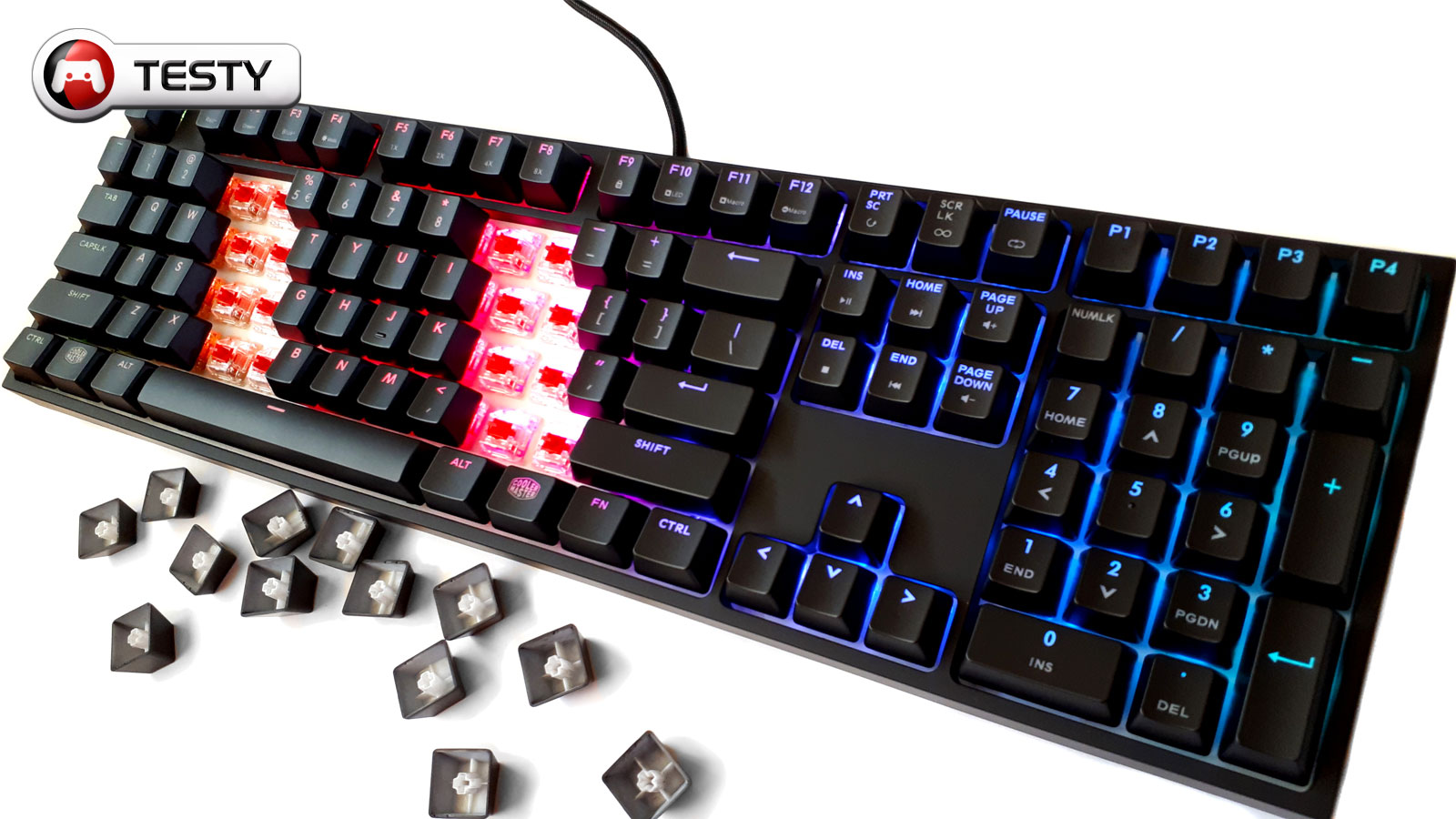Test Cooler Master Masterkeys Pro L – solidna jakość i elegancki minimalizm