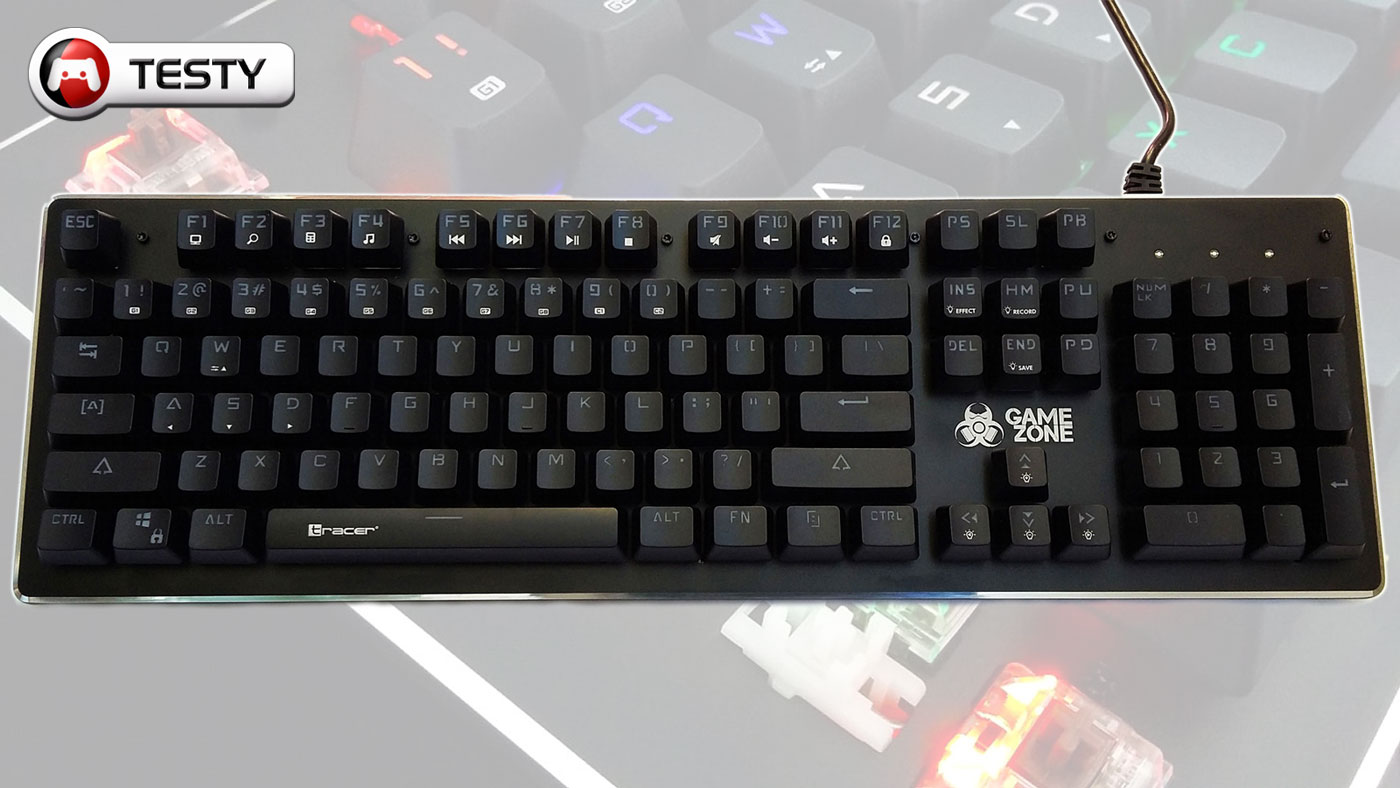 Test Tracer GAMEZONE Radiant. Budżetowa klawiatura dla gracza