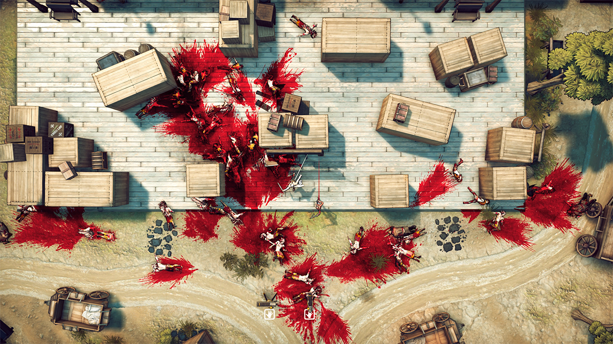 Nietypowy miks strzelanki i slashera podany w komiksowej oprawie