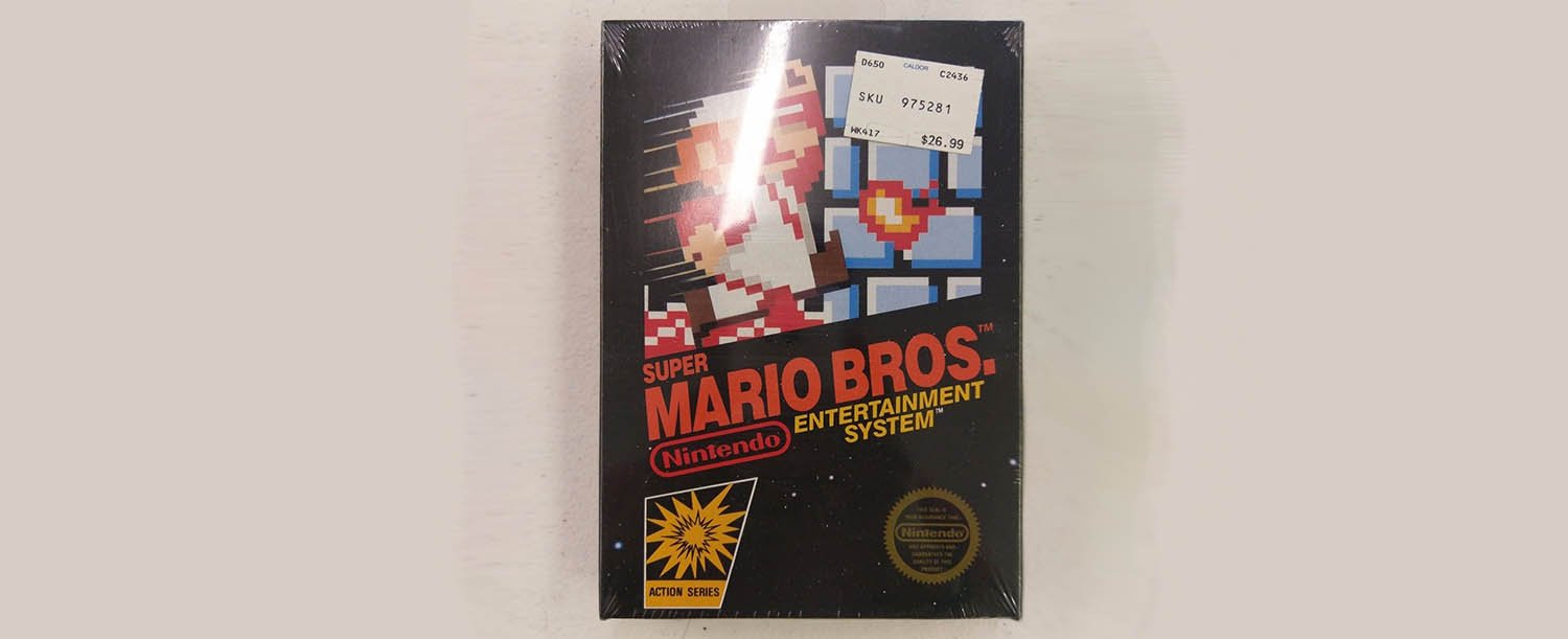 Sprzedał Super Mario Bros. za ponad 110 tys. zł!