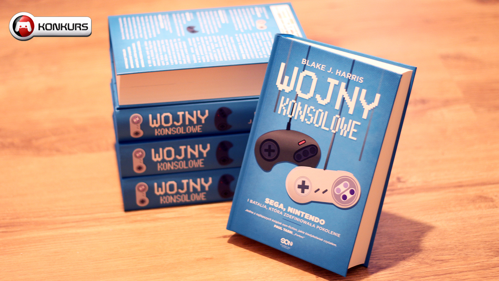 Konkurs „Wojny konsolowe”. 5 książek do wygrania!