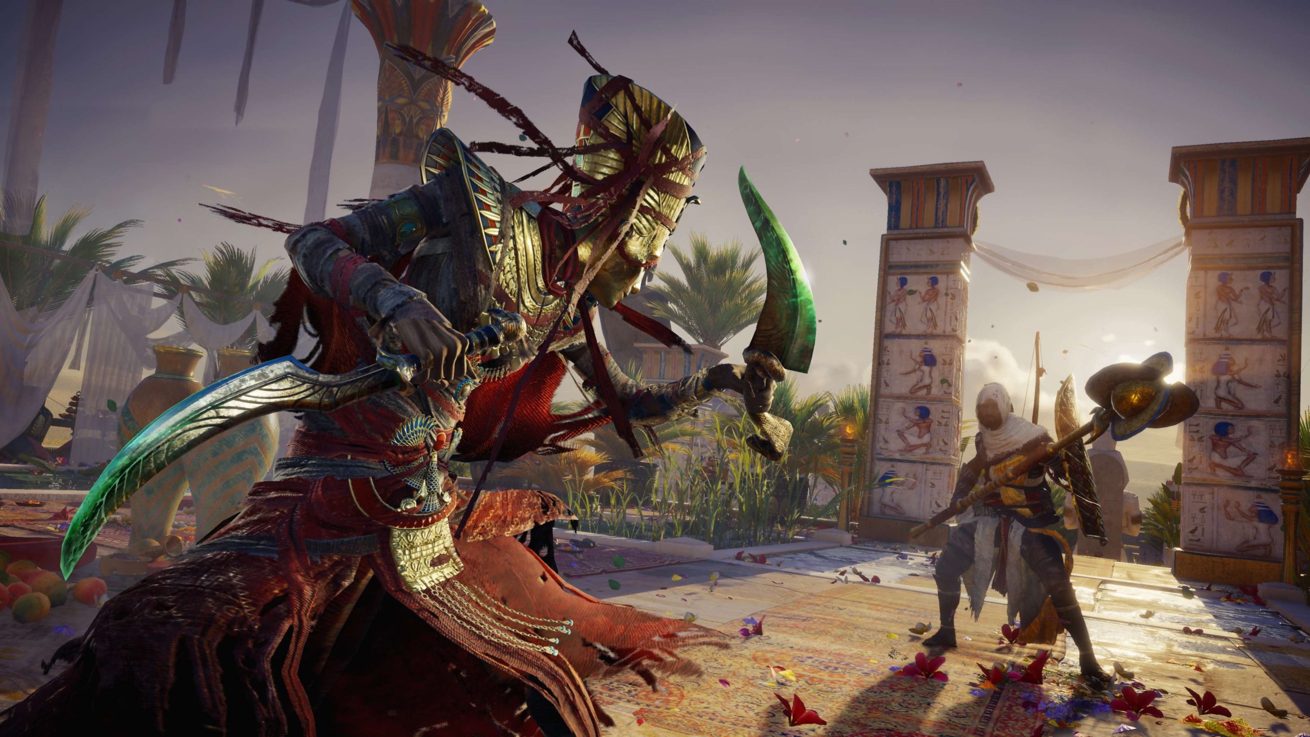 Ludzie-ptaki i farao-zombiaki: sprawdź gameplay drugiego DLC do AC: Origins
