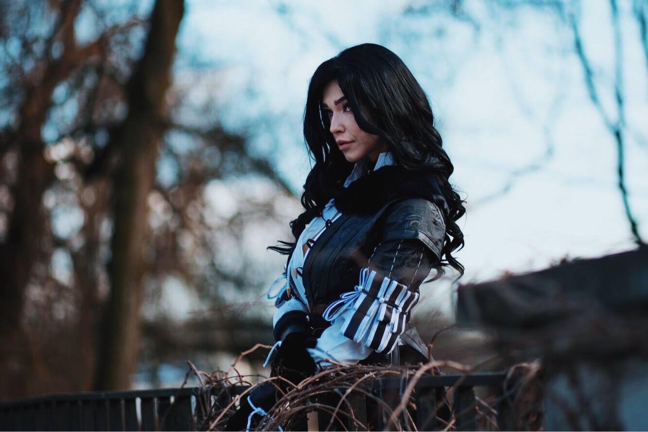 Hania z PlayStation Polska jako Yennefer!