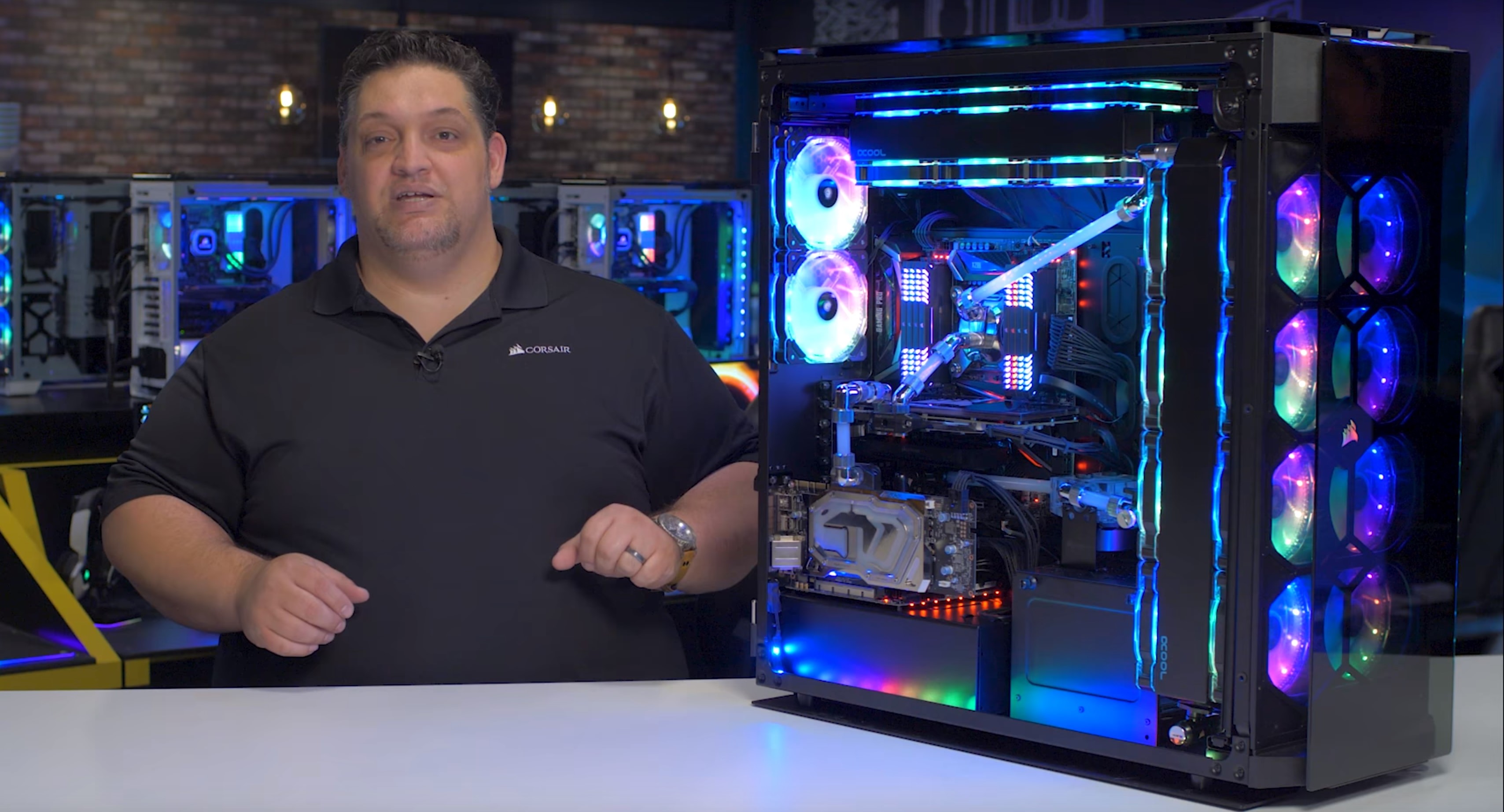 Obudowa od Corsair w której zmieści się 18 wentylatorów