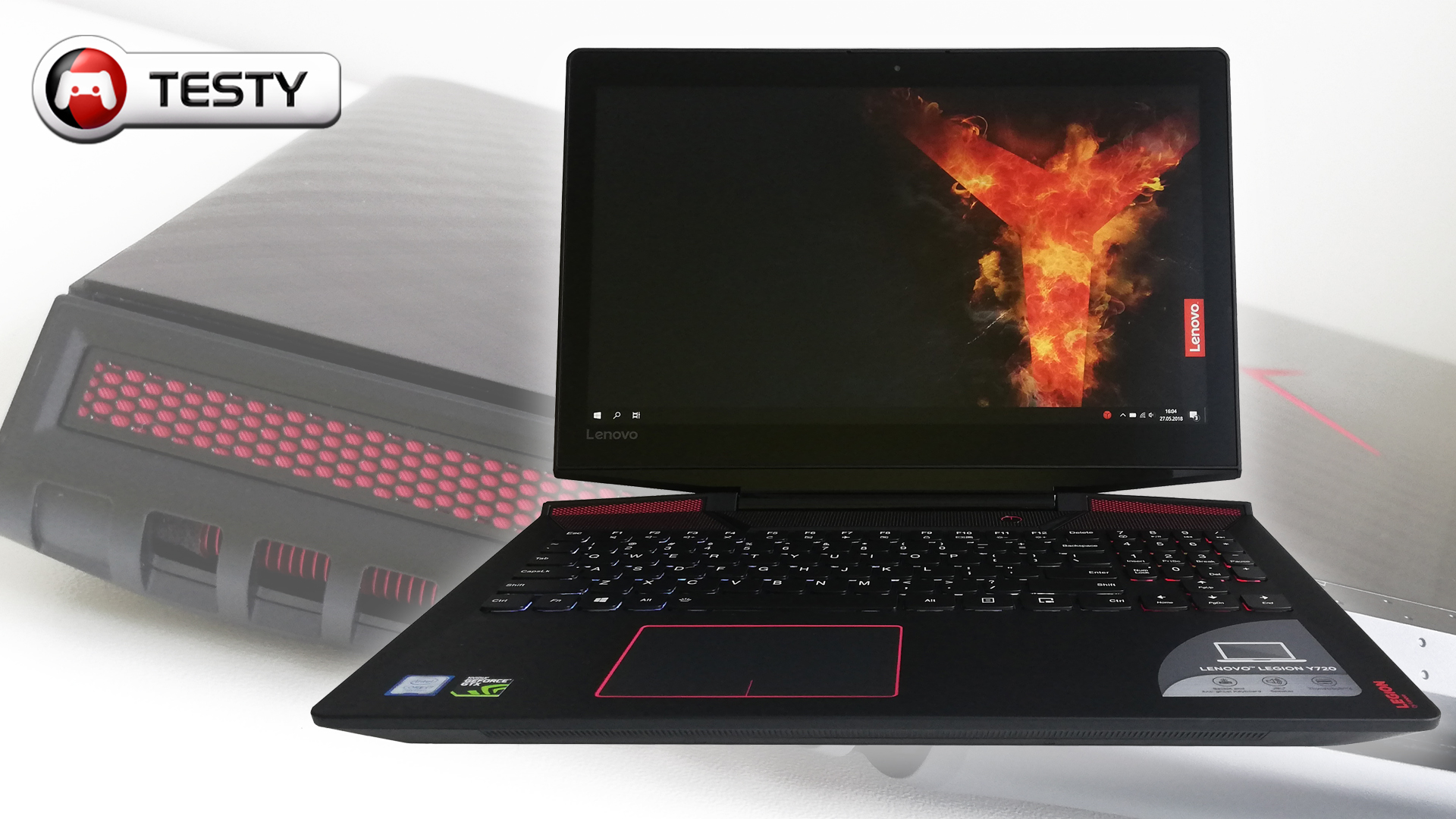 Test laptopa Lenovo Legion Y720 – dla graczy i… miłośników dobrego dźwięku