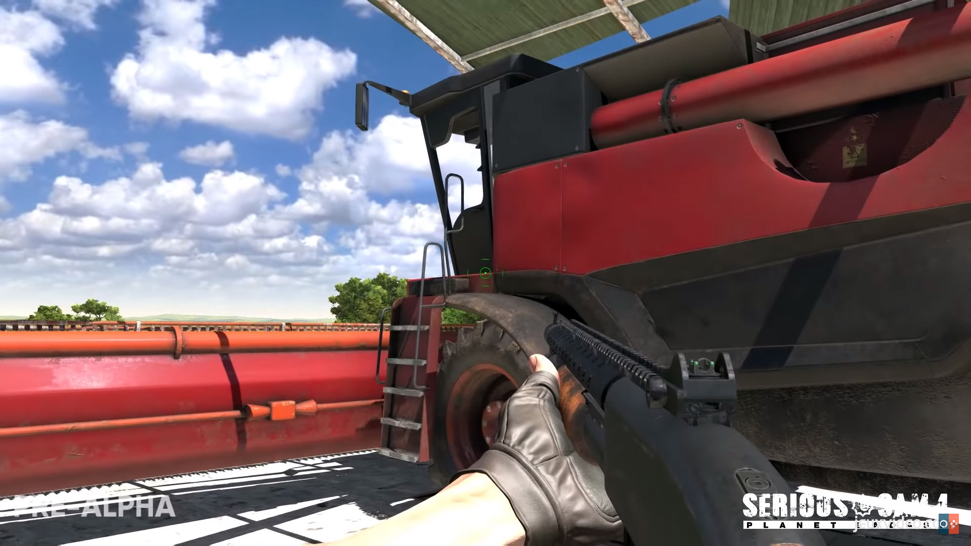 Symulator farmy? Nie, to pierwszy gameplay z Serious Sam 4