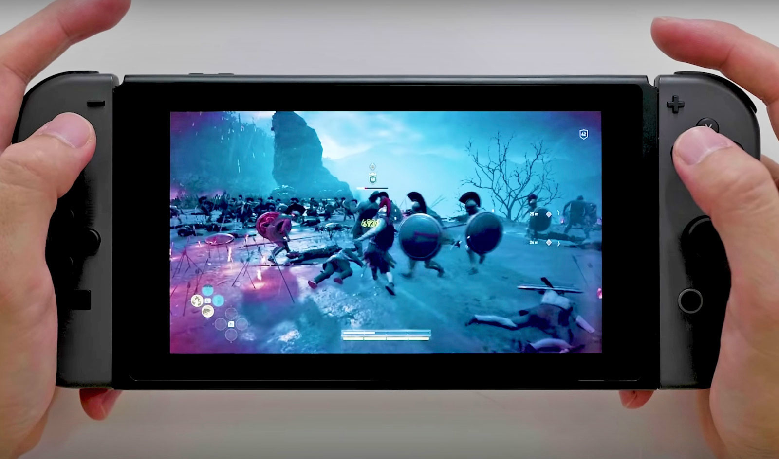 Oto gameplay z Assassin’s Creed: Odyssey na Nintendo Switch