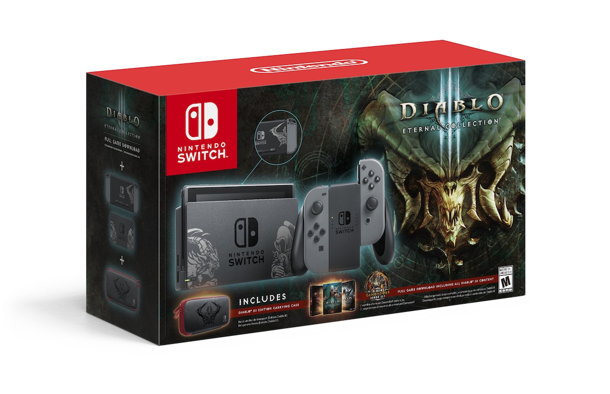 Zestaw Diablo III: Eternal Collection z Nintendo Switch