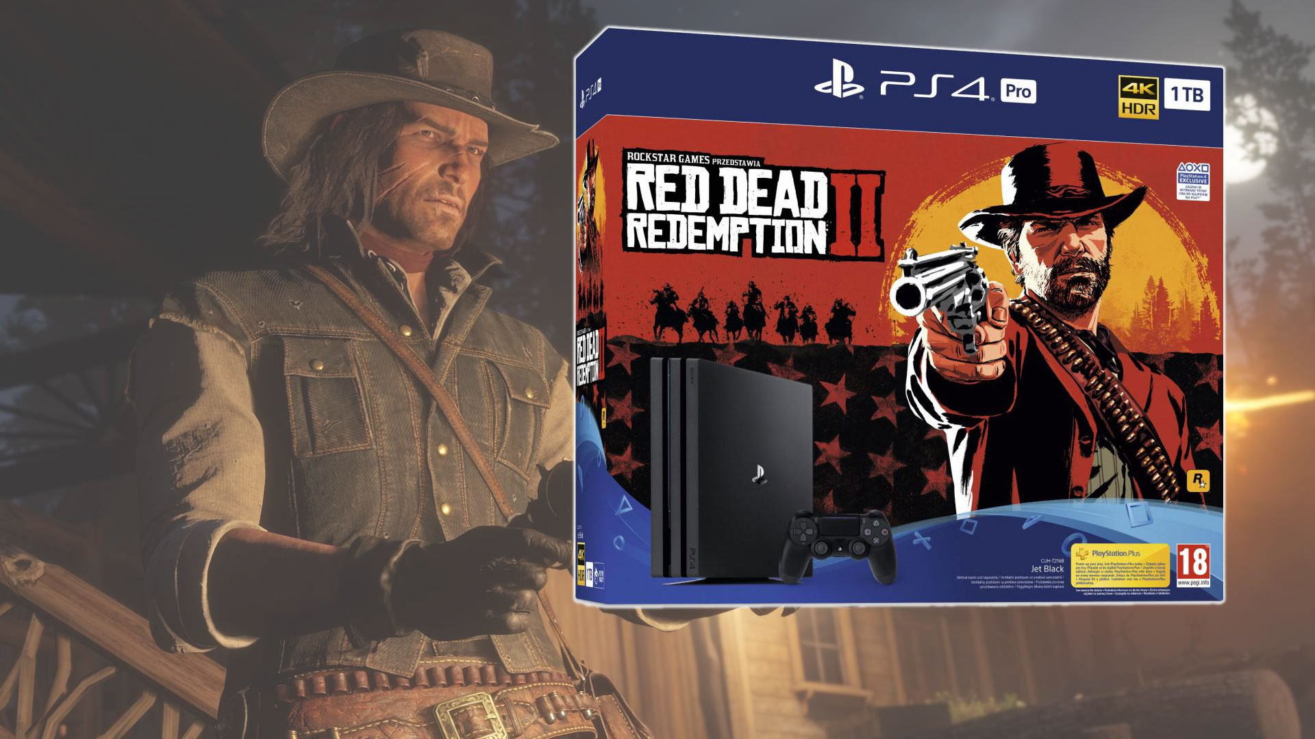 Black Friday – świetna promocja w Polsce na PS4 Pro + RDR 2