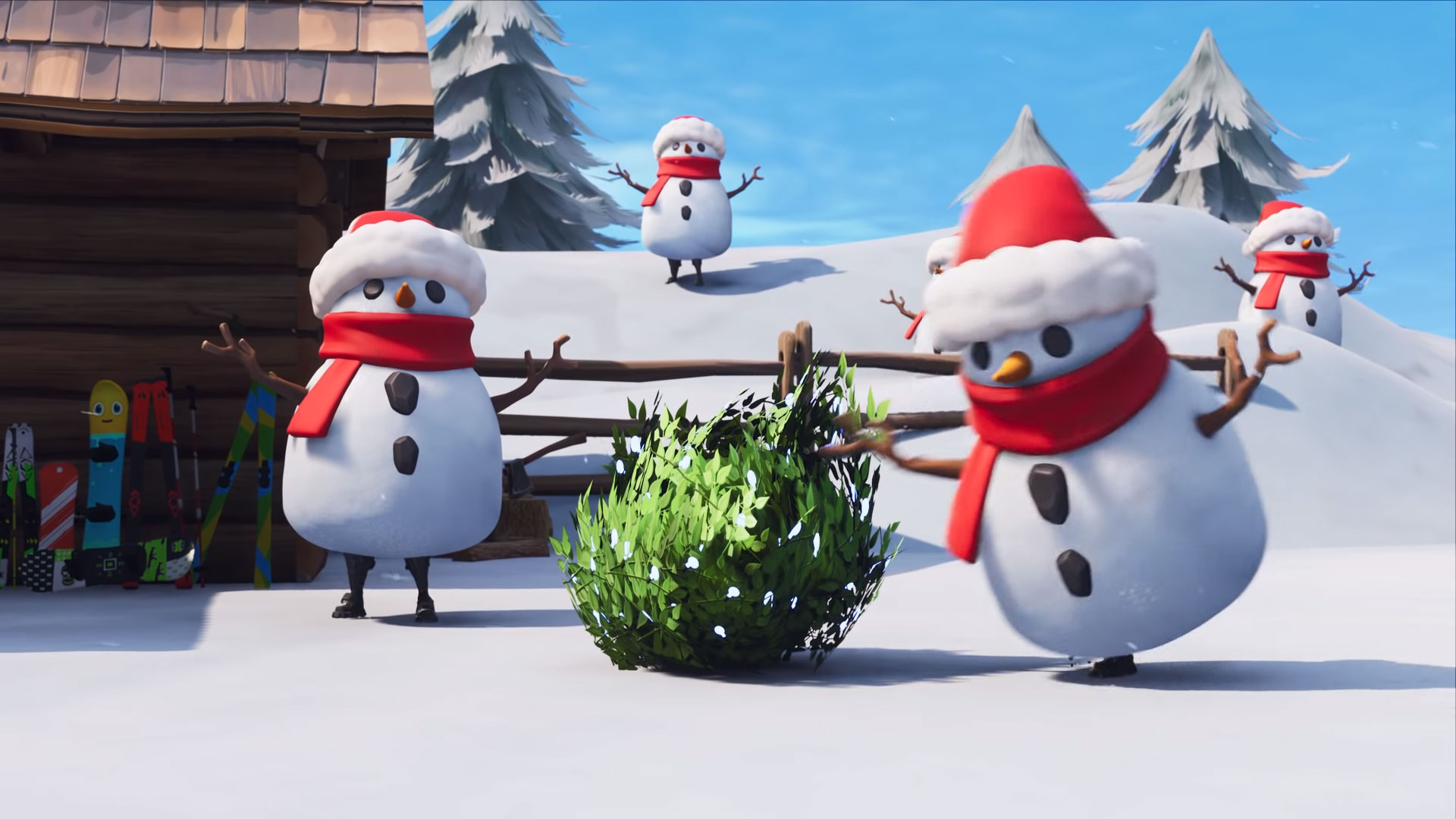 Patch 7.20 do Fortnite wprowadza podstępnego bałwana