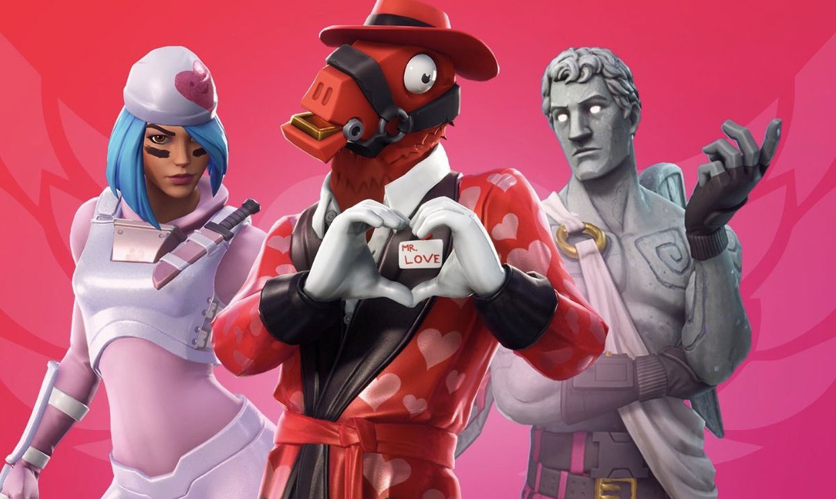 Walentynkowa aktualizacja Fortnite 7.40 pełna prezentów