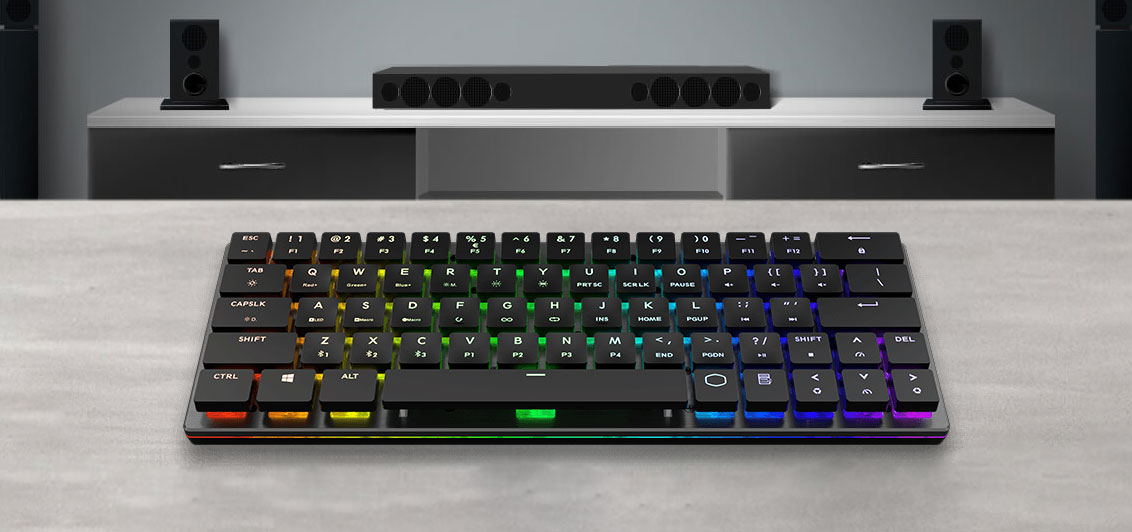 Cooler Master SK621 – niskoprofilowa i (bez)przewodowa klawiatura dla graczy