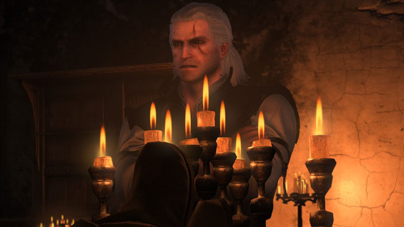 Wiedźmin Pożegnanie Białego Wilka jeszcze piękniejszy. Screeny z porównaniem