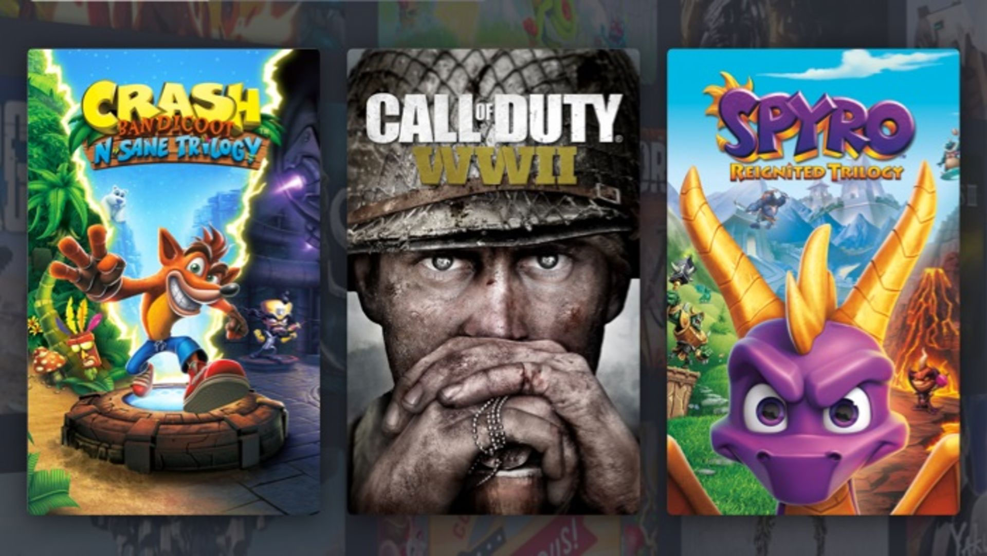 47 zł i masz Call of Duty: WW2 + trylogię Spyro + trylogię Crash Bandicoot