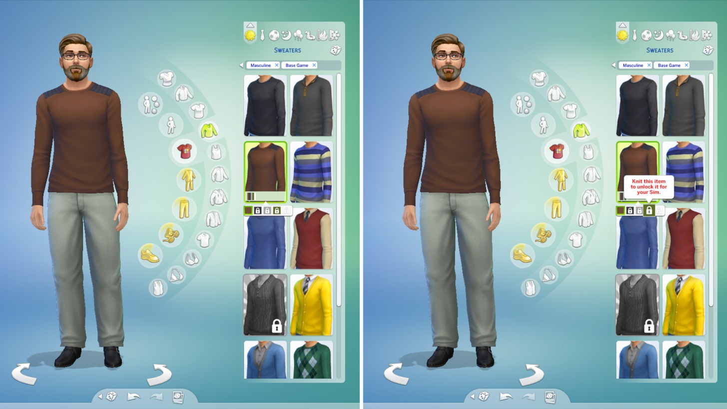 Nowy dodatek do The Sims 4 pozwoli robić na drutach swetry, skarpety i skrzynki pocztowe