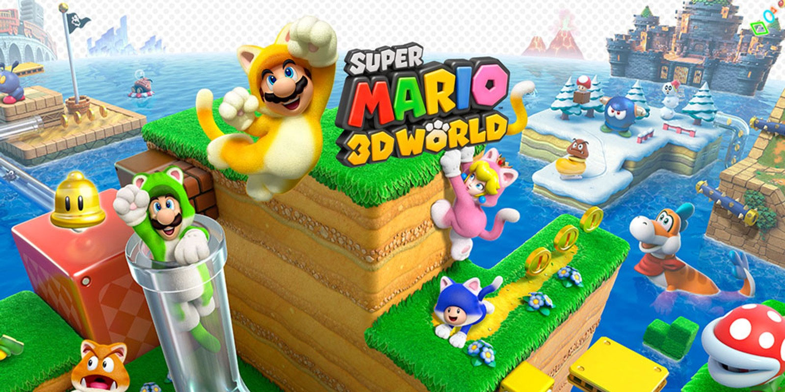 Super Mario 3D World na Nintendo Switch w jednym z dużych sklepów