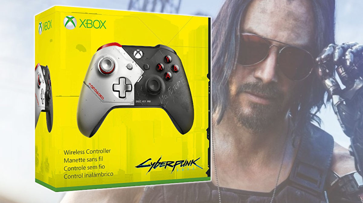 Kontroler Xbox One w edycji Cyberpunk 2077 od 249 zł. Można zamawiać