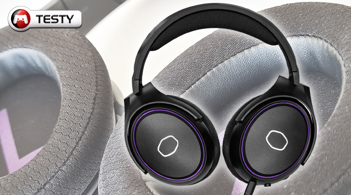 Test słuchawek Cooler Master MH630: materiałowe pady i wysoki komfort