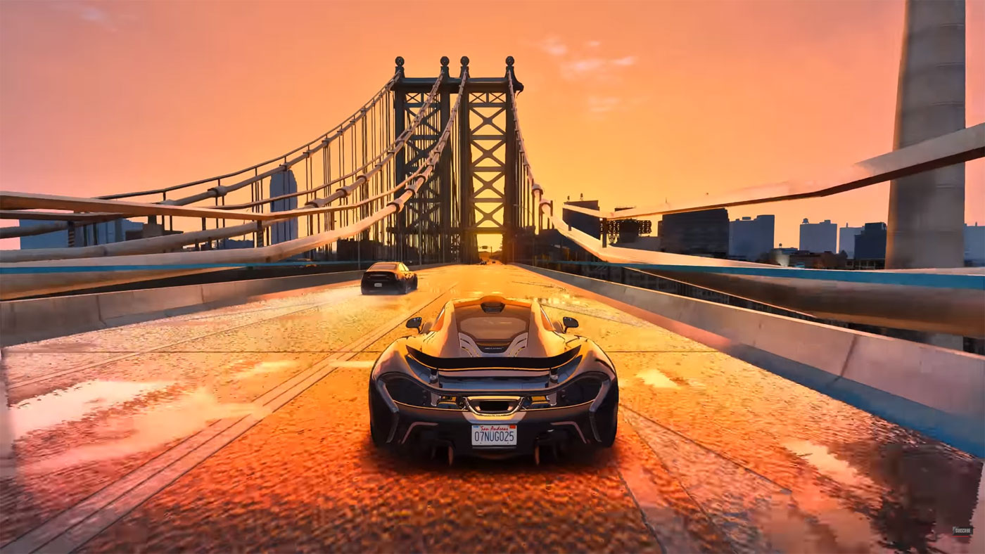 GTA 5 z mapą GTA 4, która wygląda rewelacyjnie w 4K z ray-tracingiem