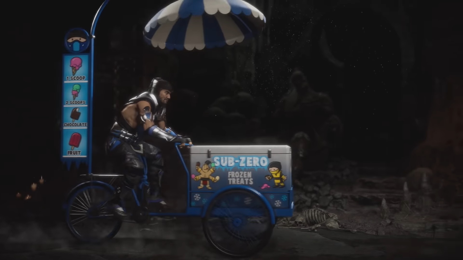 Mortal Kombat 11 – zwiastun wykończeń Friendships. Tańce, kiełbasa, gra na cymbałach [WIDEO]