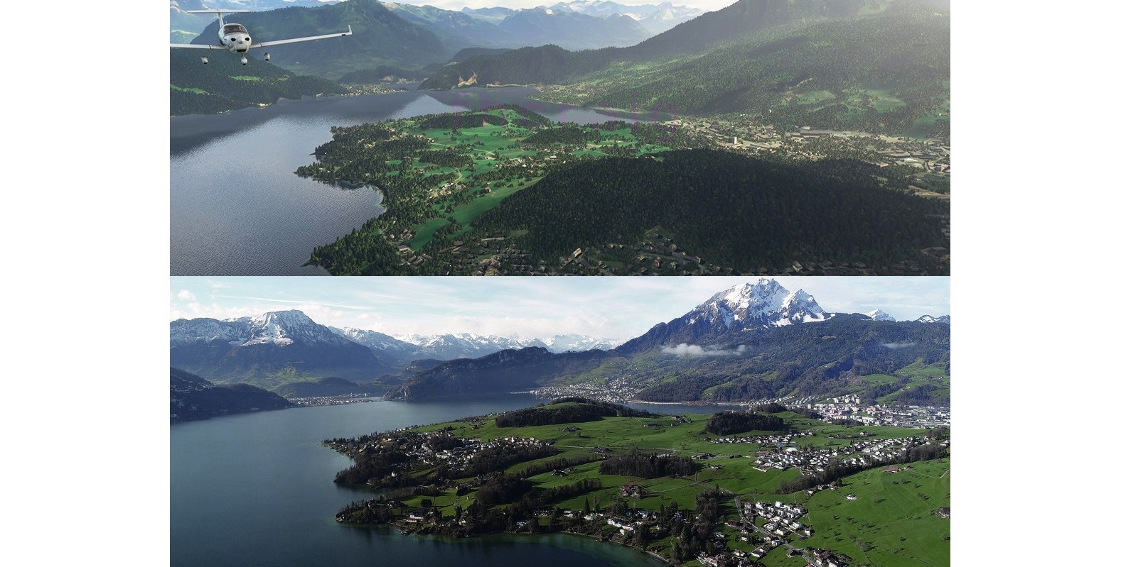 Microsoft Flight Simulator – najnowsze grafiki zestawiają grę z rzeczywistością [GALERIA]