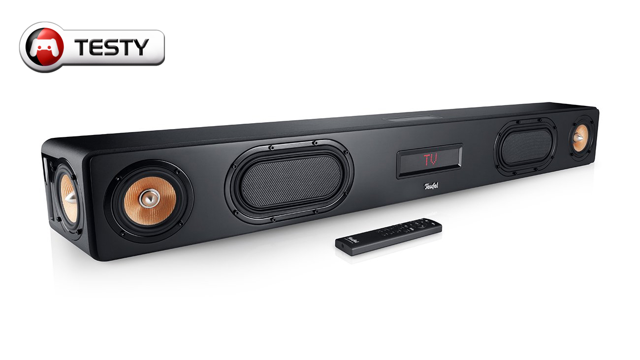 Test Teufel Cinebar Ultima – soundbar niemal idealny, nie tylko do gier