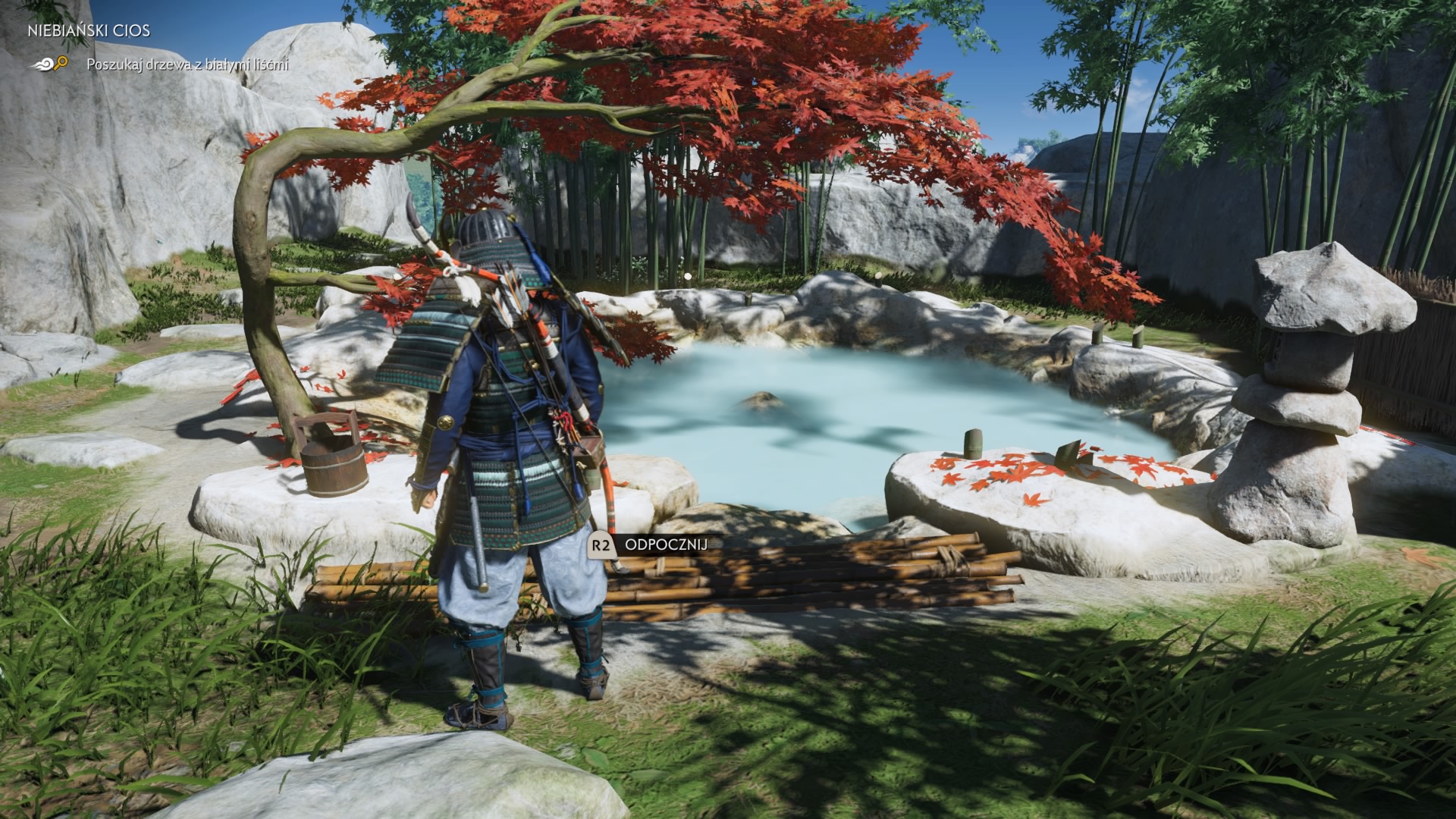 Ghost of Tsushima ładny krajobraz