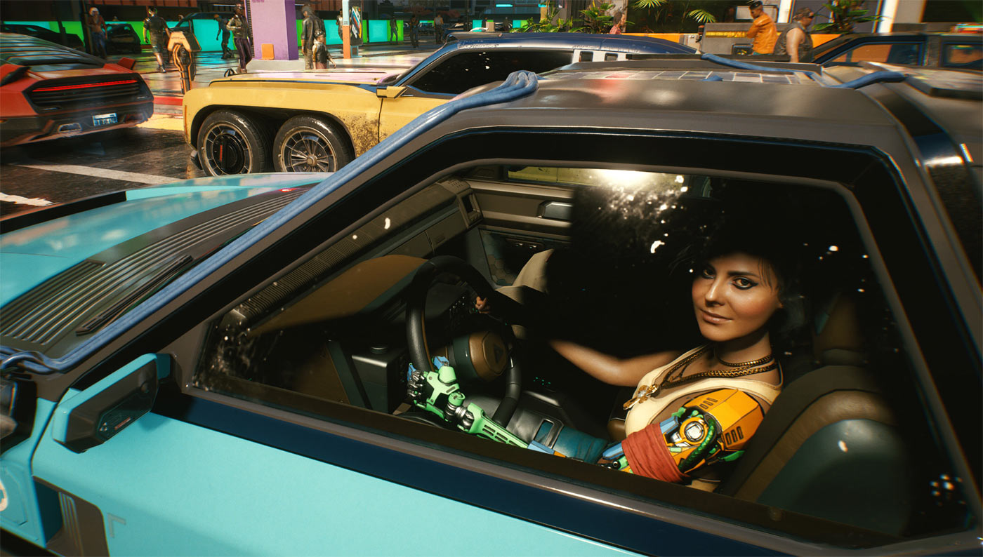 Cyberpunk 2077 na najwyższych ustawieniach z użyciem serii GeForce RTX 30