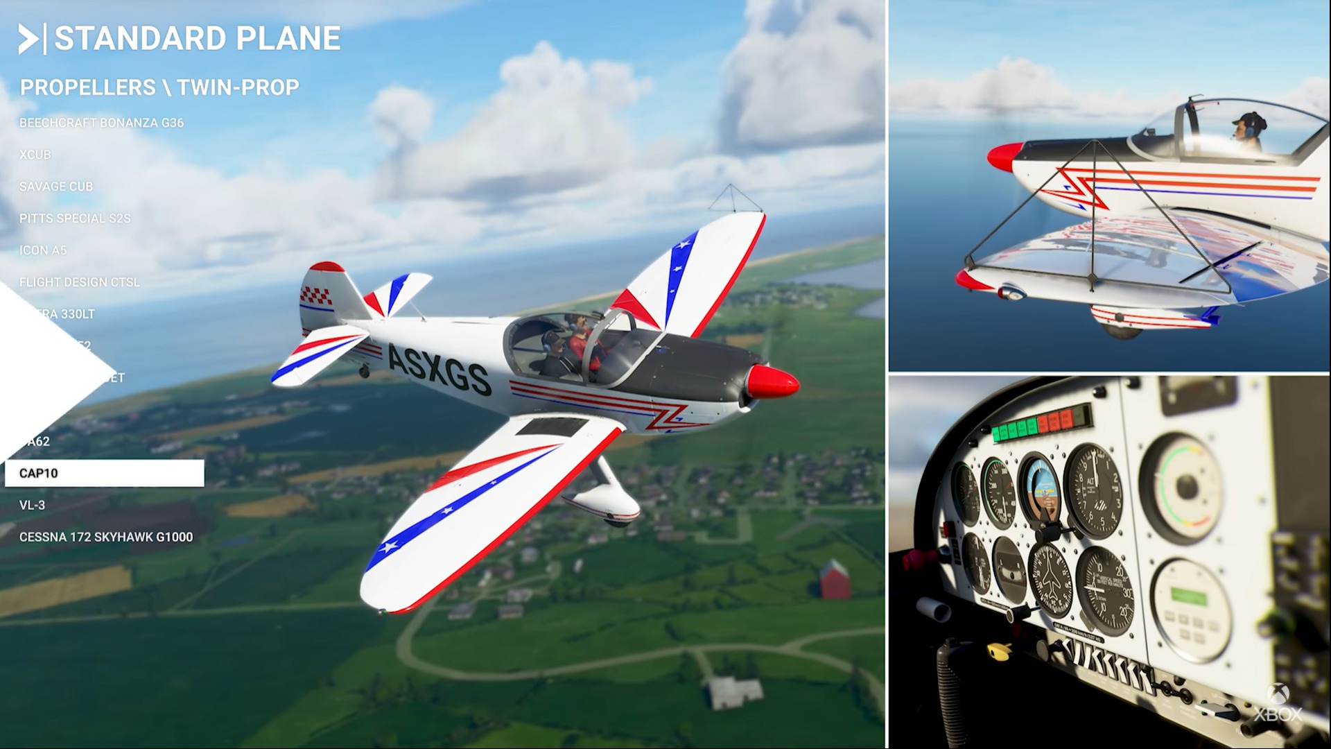 MS Flight Simulator – nowy trailer pokazuje samoloty i lotniska