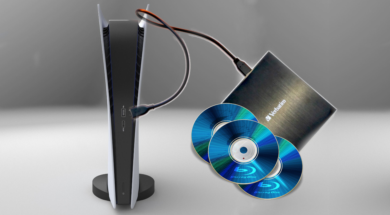 PS5 Digital ze wsparciem dla czytnika Blu-ray na USB? Jest to możliwe, ale…