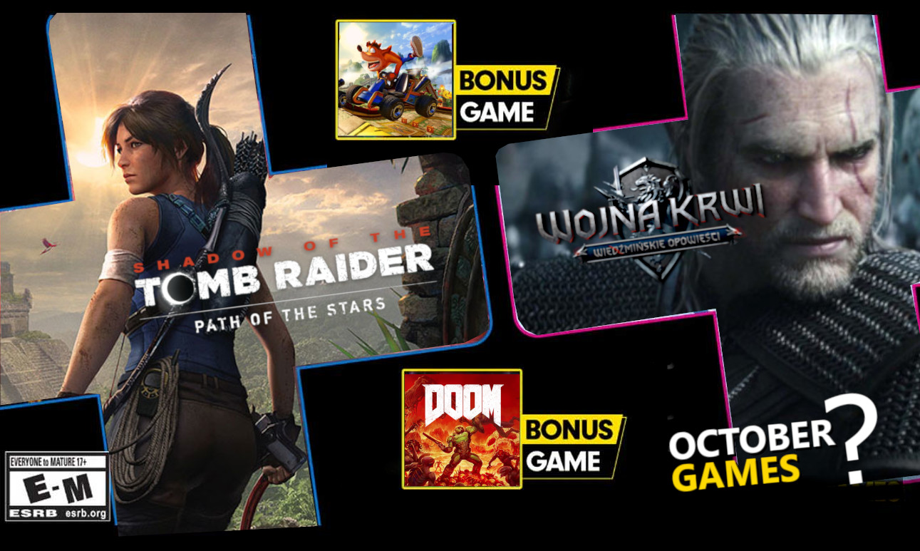 PS Plus październik 2020 – lista życzeń