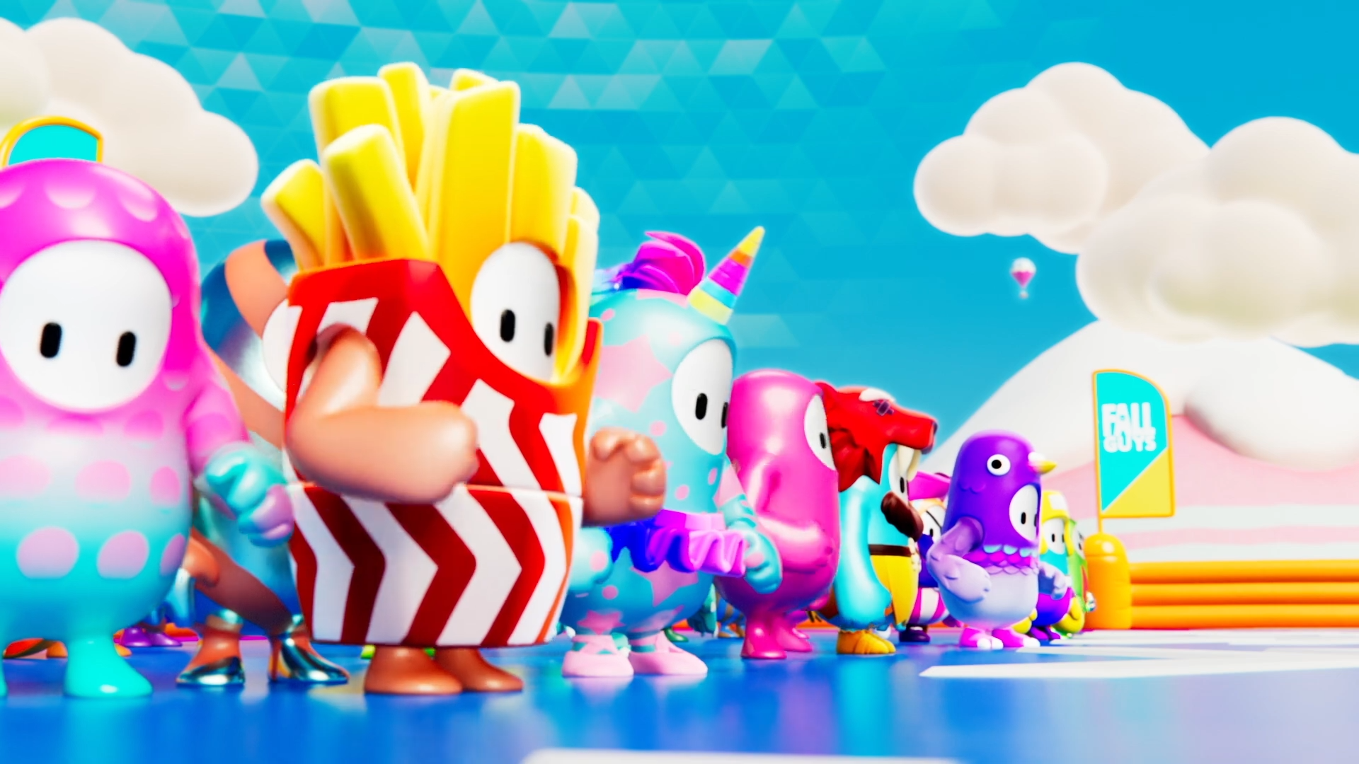 Fall Guys sezon 3.5. Nowości z Soniciem, Godzillą i gąską