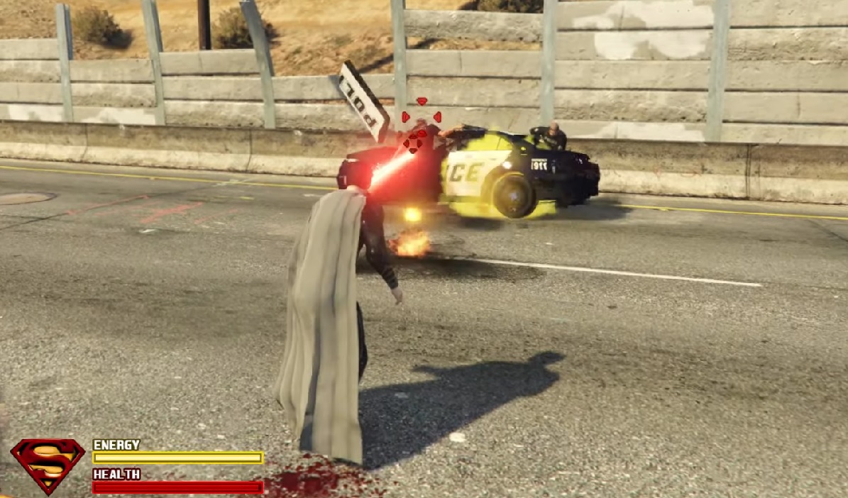 GTA V. Zagraj jako Superman korzystając z nowego moda