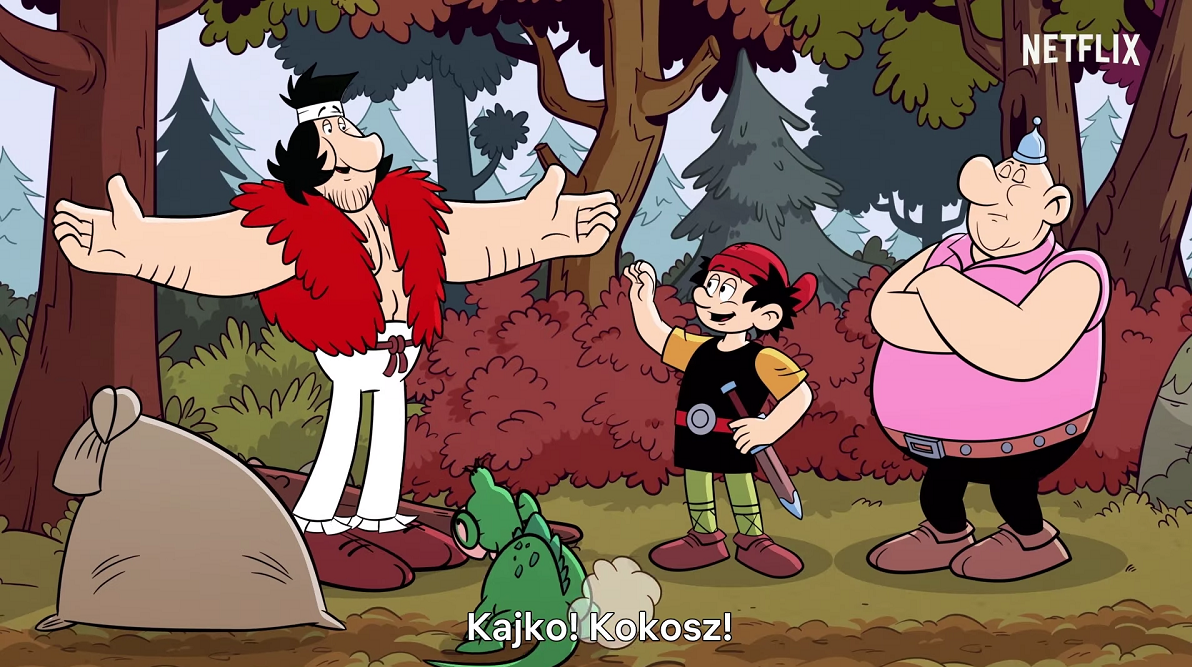 Kajko i Kokosz na Netflix. Obsada serialu została ujawniona, dostaliśmy też świetny zwiastun