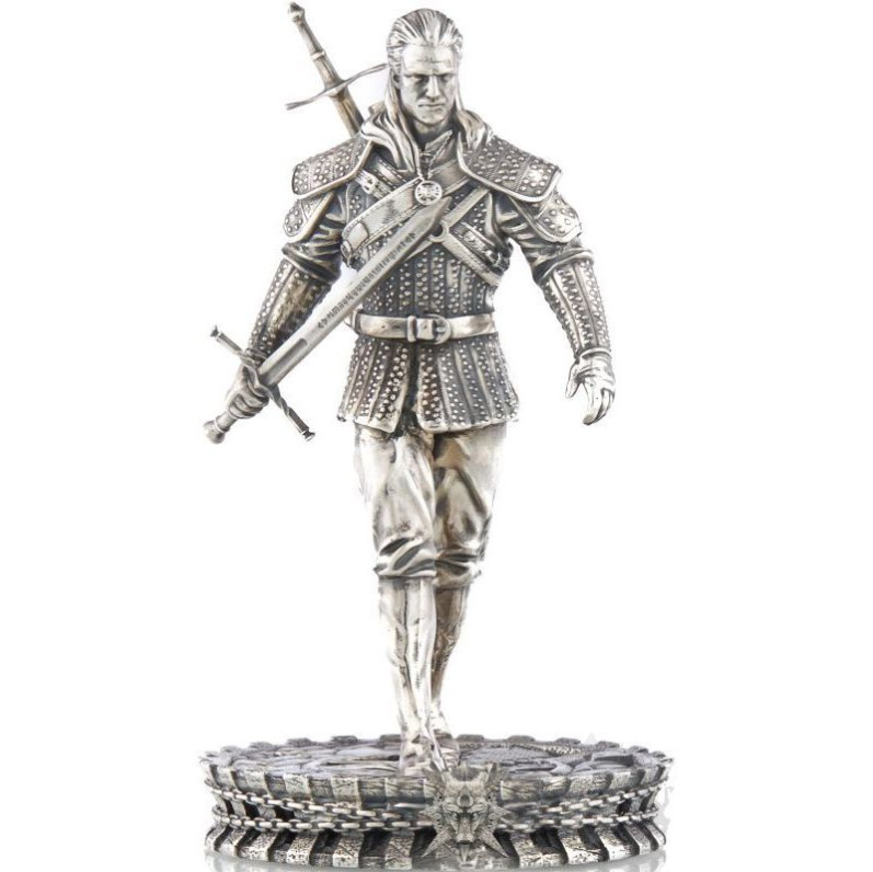 Wiedźmin Geralt figurka-moneta
