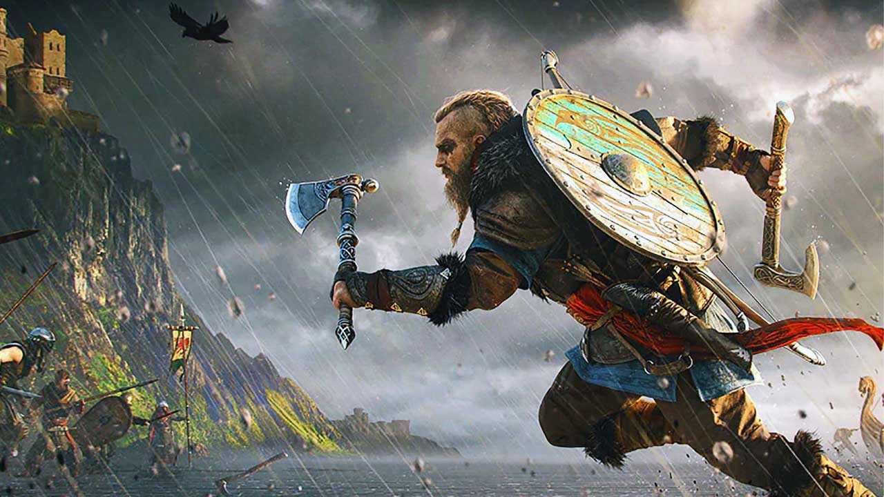 Assassin's Creed Valhalla - Eivor biegnie