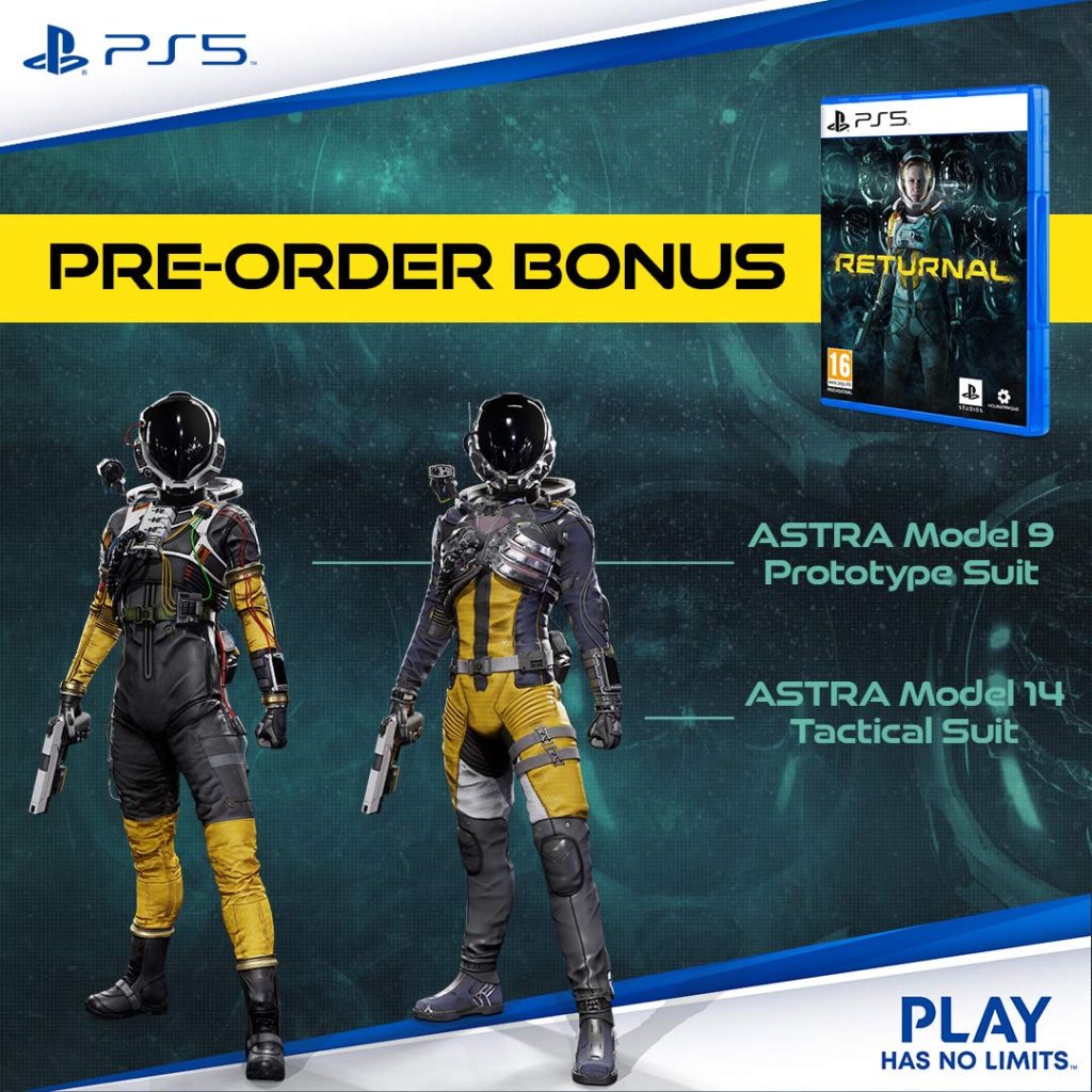 Returnal bonusy do zamówienia pre-order