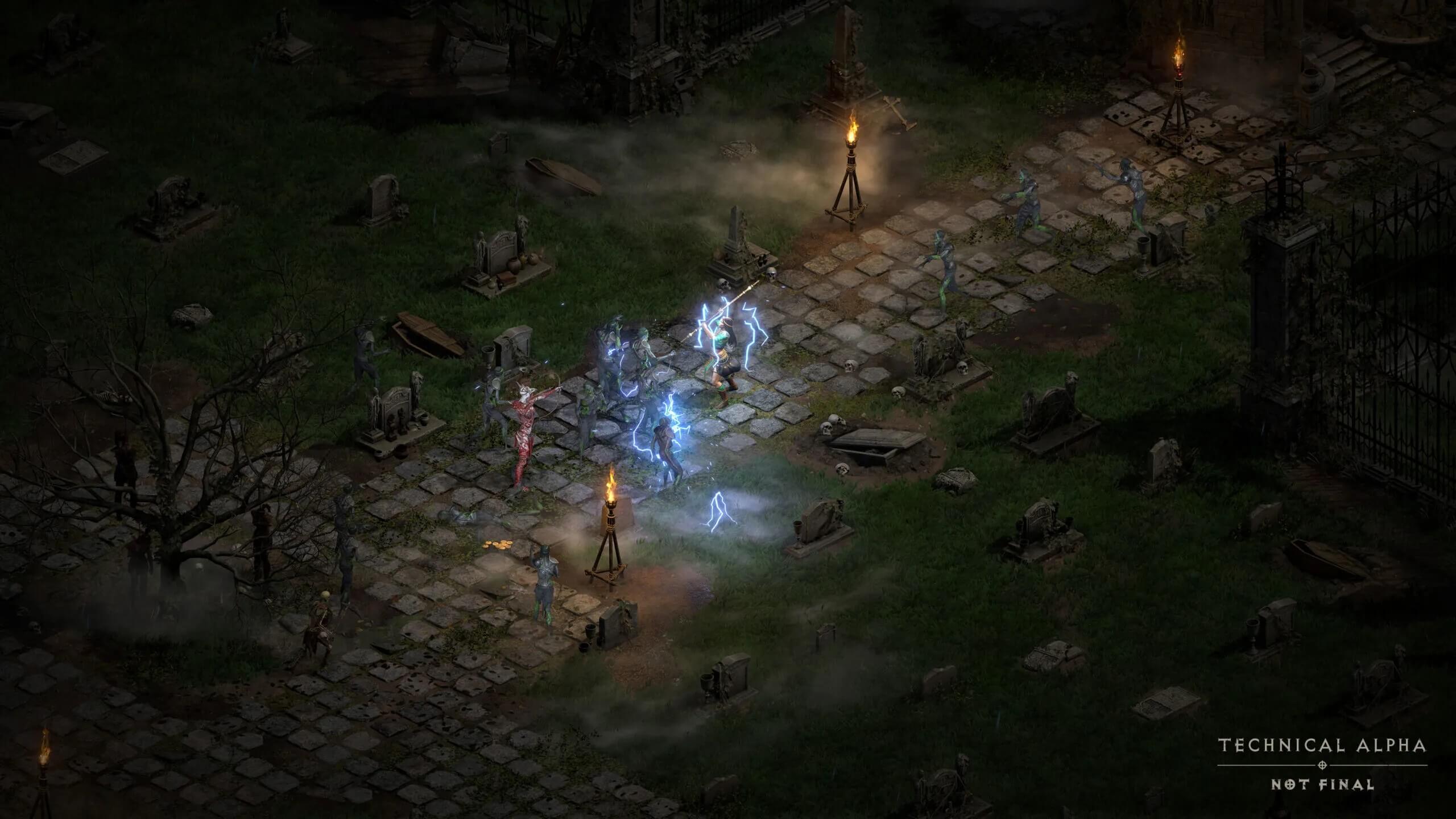 Diablo 2 Resurrected efekty specjalne